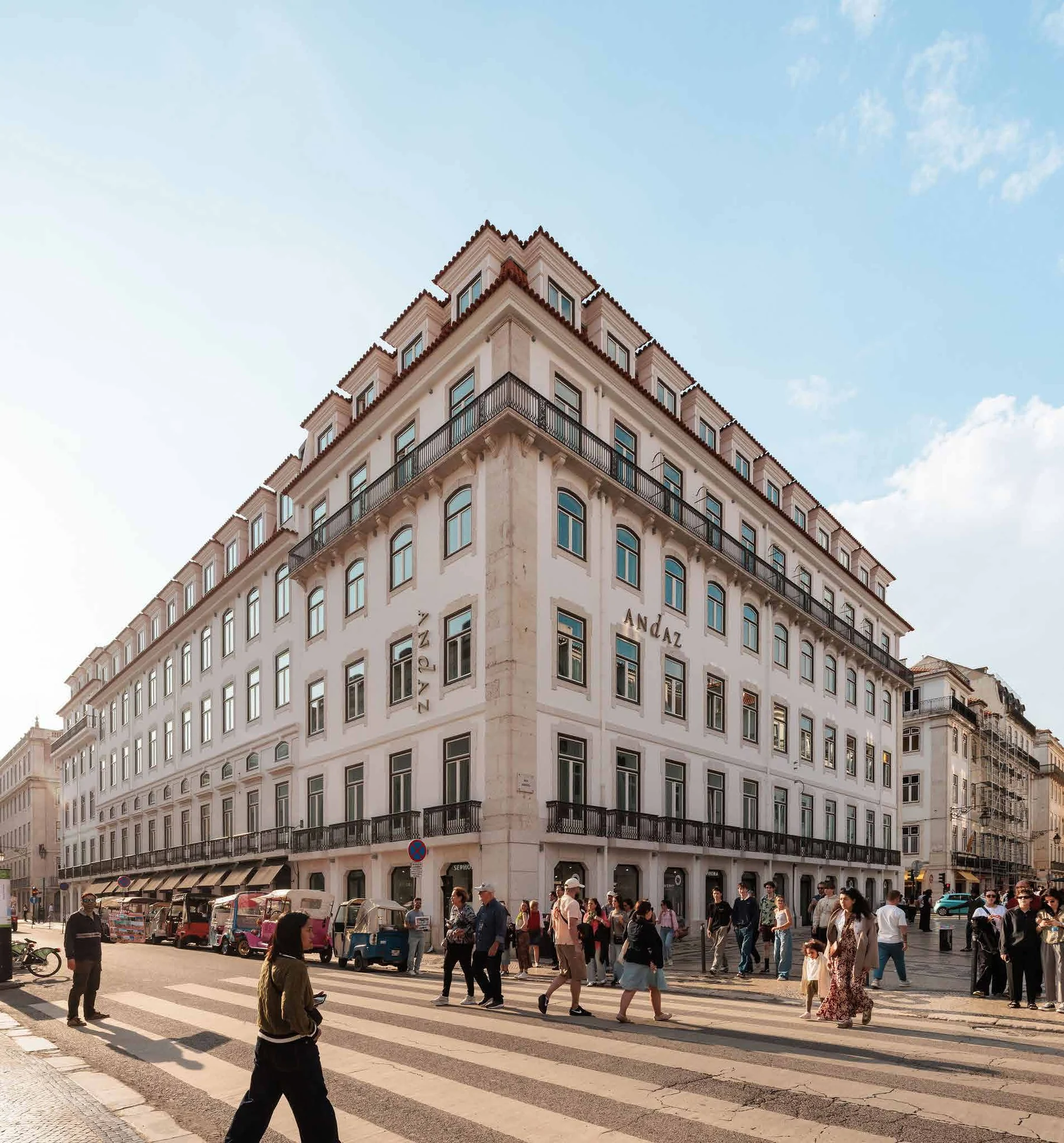 Andaz Lisboa integrado na Baixa Pombalina